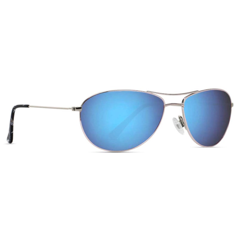 MAXJULI Baby Sea Polarized Aviator Sunglasses for Small Narrow Face Women (Blue Lens) - Image 1